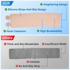 Velpeau Rib and Chest Support Brace, Broken Rib Brace, Breathable Rib Belt Men