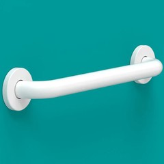 16/24 inch Bathroom Basic Grab Bar, 304 Stainless steel bar, White Color