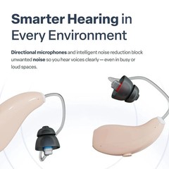 Audien ION Rechargeable BTE Hearing Aid No Prescription Needed Certified Refurb