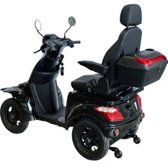 1000W Heavy Duty 4-Wheel Electric Mobility Scooter 60V 3-Speed 500lbs Load NEW