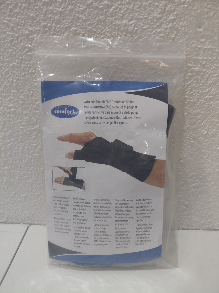 NEW Comfort Cool Wrist & Thumb CMC Black Left Medium NC79572