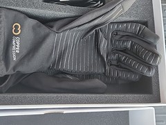 Copper Compression CopperVibe Vibration Heat Therapy Gloves Black (1 Pair)