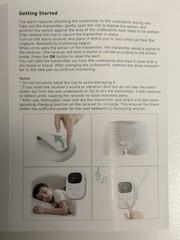 Wireless Bedwetting Alarm, Bed Wetting Alarm for Boys and Girls Pink