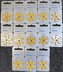 Varta PowerOne P10 Hearing Aid Battery 80 Batteries. US Seller, Exp 2029
