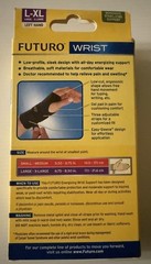 NEW 3M Futuro Wrist Stabilizing Support Moderate Soft Left Large Extra Large 1ct