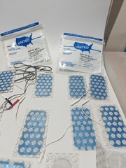 United Pre-Wired TENS Electrode 1.75” X 3.75” Pads (16 Total) Repositionable USA