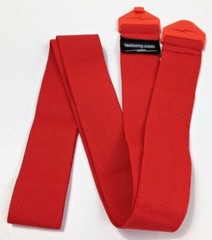 Fastomy non-slip Red Ostomy Belt Compatible with Convatec & Hollister