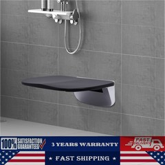 14″ Folding Shower Seat Wall Mounted Bench Modern Bathroom Shower Stool 440lbs