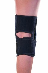 Mueller Adjustable Hinged Wraparound Knee Brace Green Line # 86455 OSFM