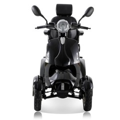 Heavy Duty 4-Wheel Senior Mobility Scooter 31 Miles 3-Speed 800W 500lbs Capacity
