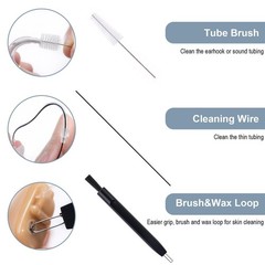 20PCS Hearing Aid Cleaning Kit Tools,Hearing Aids Cleaner Brush,Hearing Aid A…