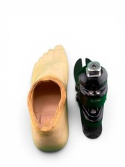 Blatchford echelon prosthetic foot, size 24, left shell, category 4