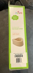NOVA Neck Brace Foam Cushion Cervical Collar Soft & Breathable 2695-R 3.75”x21.5