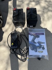 Pride Jazzy Air 2 Elevating Power Wheelchair, 4-Wheel Joystick, Headrest