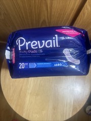 Prevail Daily Pads Designed for Moderate Absorbency Bladder Leakage 20 Count NEW