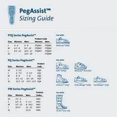 Peg Assist Insole X-Large PTQM4
