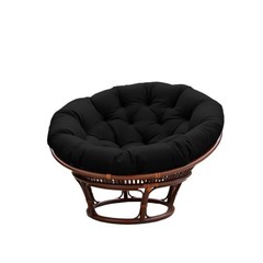 Thick Overstuffed Papasan Round Cushion for Hanging Swing Chair Patio