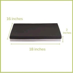 McKesson Foam / Gel Seat Cushion 18″Wx16″Dx2″H For Wheelchairs 170-73002