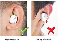 JINGHAO Hearing Amplifier Rechargeable Invisible Ear High-Power ITE Hearing AS
