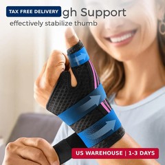 FREETOO Ergonomical Thumb Brace Right Hand or Left Hand for Arthritis Pain and S