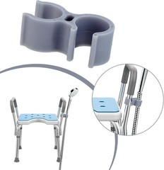 2pcs Shower Head Holder for Shower Chair, Bath Seat Shower Bracket Attachment