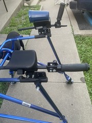 Inspired by Drive Nimbo Adult walker 4-Wheel Adjustable, Forearm & handles 250lb