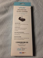 Vive Walker Ski Glide Covers