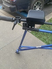 Inspired by Drive Nimbo Adult walker 4-Wheel Adjustable, Forearm & handles 250lb