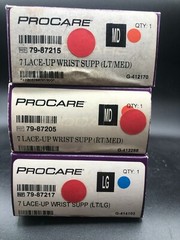 ProCare Lace Up Wrist Support -CHOOSE HAND / SIZE New LARGE MEDIUM