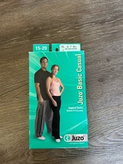 Juzo Basic Casual 15-20 mmHg Compression Socks White 4802CFL-WM