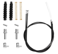 14Pcs Brake Cable Drive Rollator Replacement Parts, Brake Cable Parts for Walker