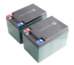 2pcs 6-DZF-12 6-DZM-12 12V 12Ah Battery Replacement for Mobility Scooter Go Kart