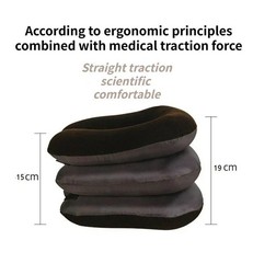 Cervical Neck Traction Device Collar Brace Support Pain Relief Stretcher Therapy