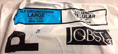 Vintage 2002 Jobst Compression Knee-Hi Stockings Large Calf Reg Leg 111410 NIB
