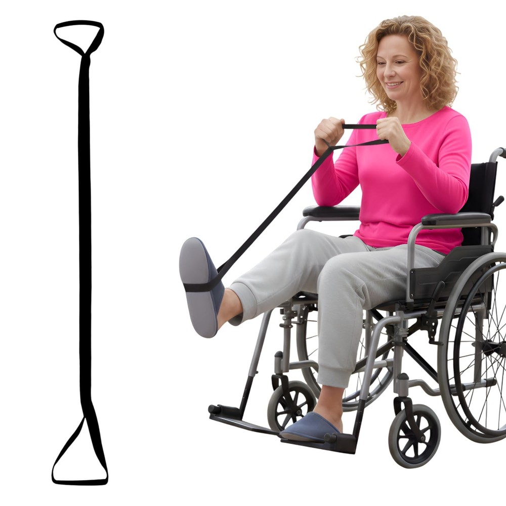 35″ Leg Lifter for Mobility – Durable Strap w/Multi Loops | Post Surgery Aid …