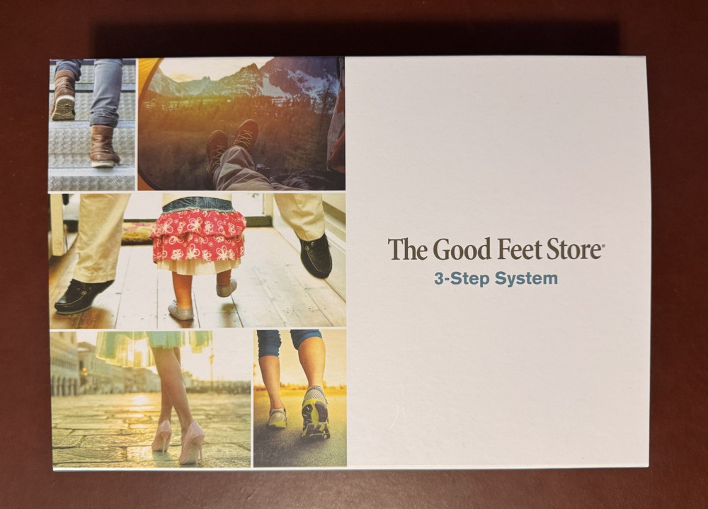 The Good Feet Store 3-Step System W457-Strengthener 357-Maintainer 257-Relaxer