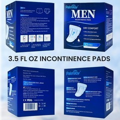 Deodorizing Incontinence Pads for Men,Professional Urine Shields Daytime&Over…