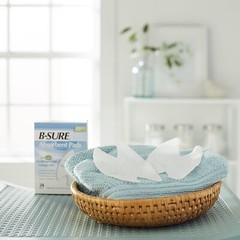 24 Count B Sure Absorbent Pads for Mild Incontinence Flushable Discreet Care