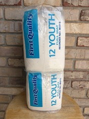 2 x First Quality YOUTH Briefs Diapers Full Mat 12ct ea 15”-22” XS Sealed