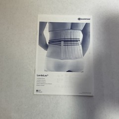 Bauerfeind LordoLoc Lumbar Orthosis Back Support Brace Size 2 Titan