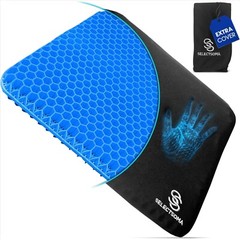Enhanced Gel Cushion for Sciatica and Tailbone Pain | Breathable and Comfortable