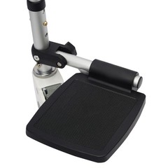 Rolling Shower Wheelchair, Bedside Commode Toilet Chair for Seniors