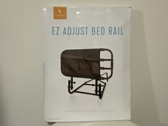 Stander EZ Adjustable Senior Bed Rail and Bed Assist Grab Bar for Elderly Adults
