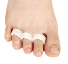 Combo Pack – 2 Soft Silicone Gel Claw Hammer and 2 Single Toe Loop Correctors
