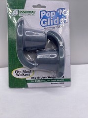 Pop ‚N Glide Walker Skis Fits Most Walkers #W605 Essential Medical Supply, Inc.