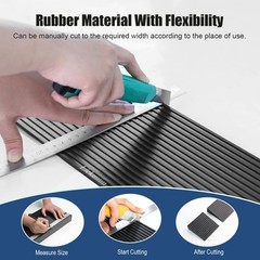 1-3/4″ Rise Rubber Threshold Ramp, 1500 Lbs Load Capacity Threshold Ramps for…