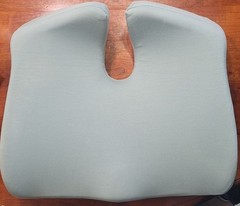 C CUSHION LAB Patented Pressure Relief Seat Cushion for Long Sitting Hours Green