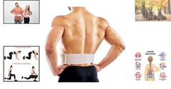 Lightweight and Adjustable Elastic Bandage for Hip & Waist Relief – 10cm Width