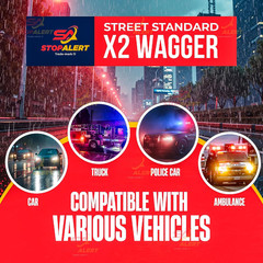 New X2 Wig Wagger Alternating Flasher Relay – Waterproof Universal Emergency