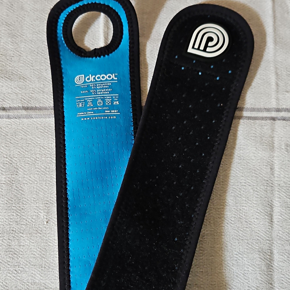 dr.cool Orthopedic Brace Sleeve Pair One Size Black/Blue Polyamide MPN 138167